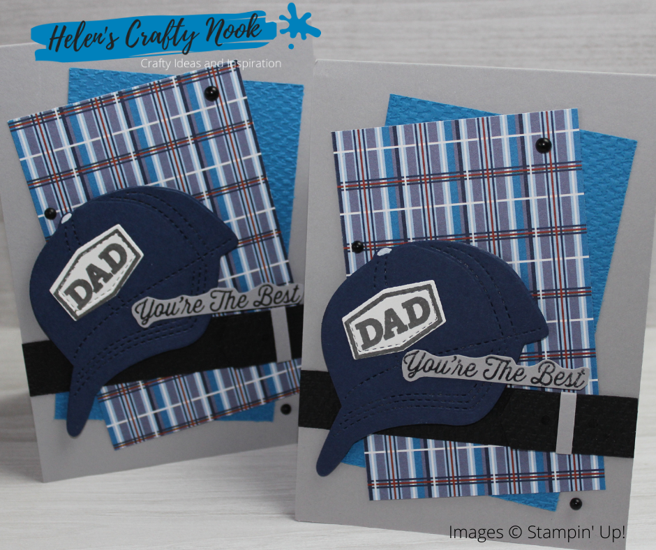 Hats Off Stampin' Up! Fathers Day Card