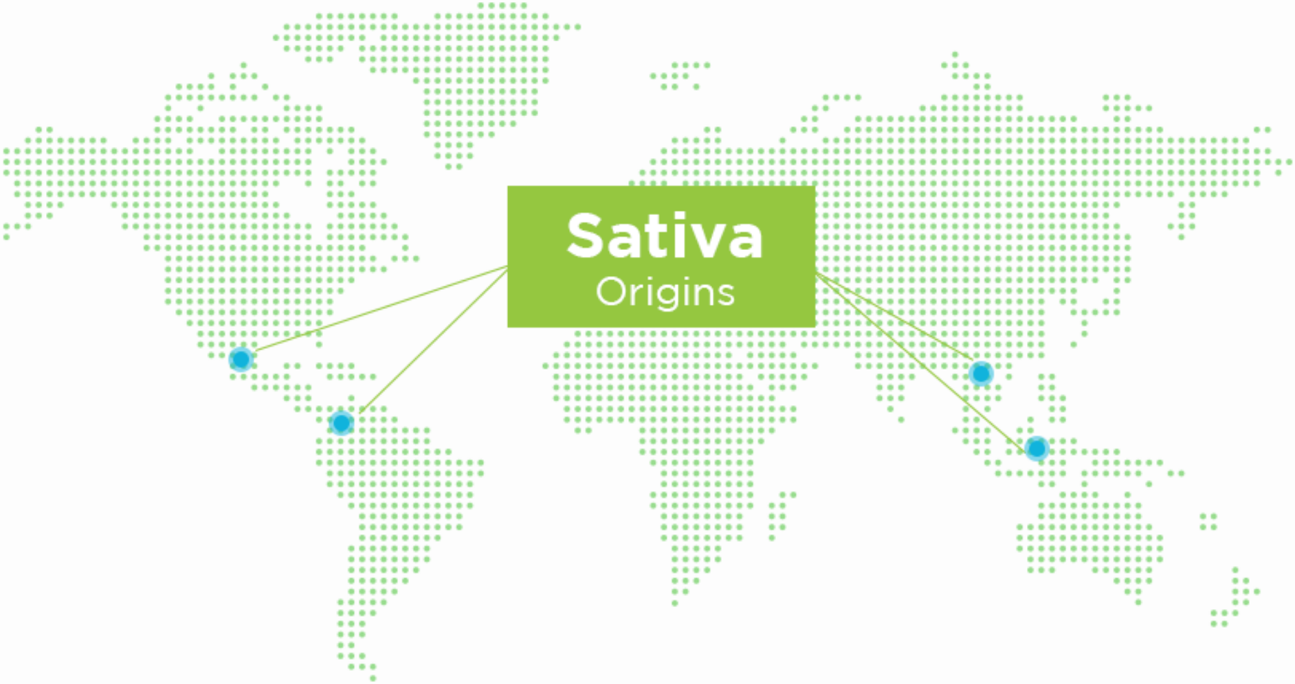 Sativa origins map