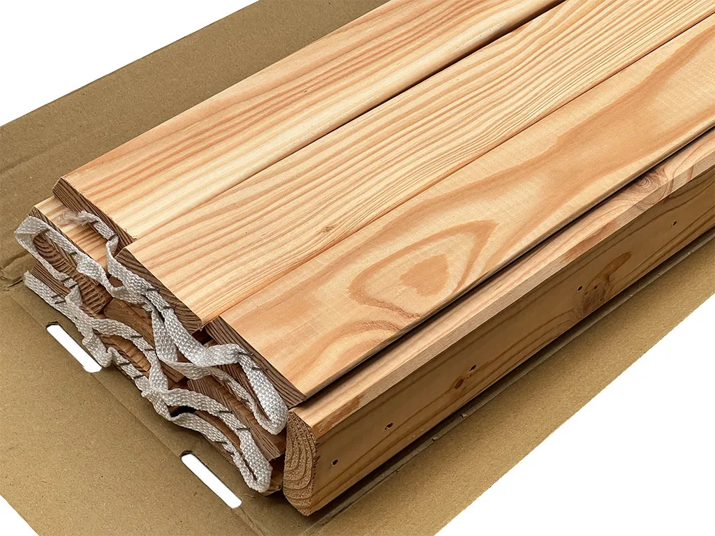 Rhombuszaun DIY-Bausatz Lärche Produktbild #10