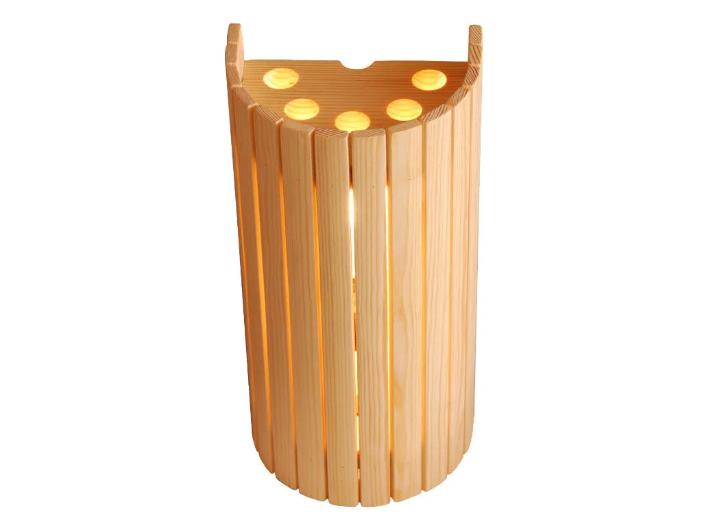 Saunaleuchte Sparset Nadelholz