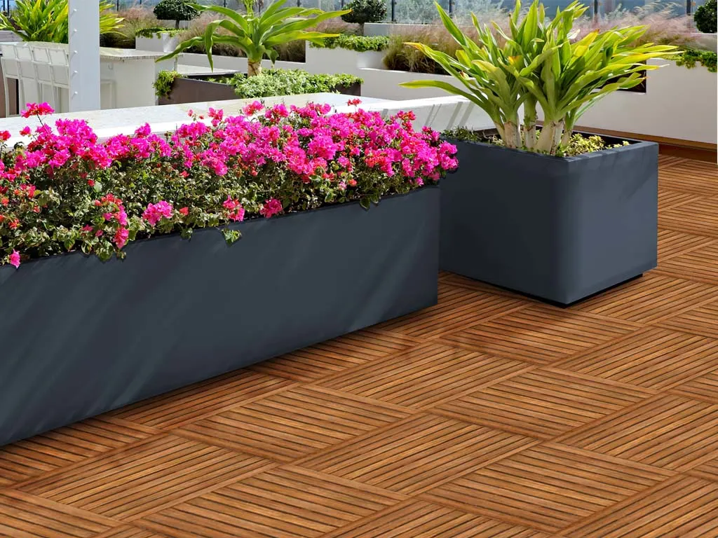 Terrassenfliese Bangkirai Holzfliese Produktbild #4