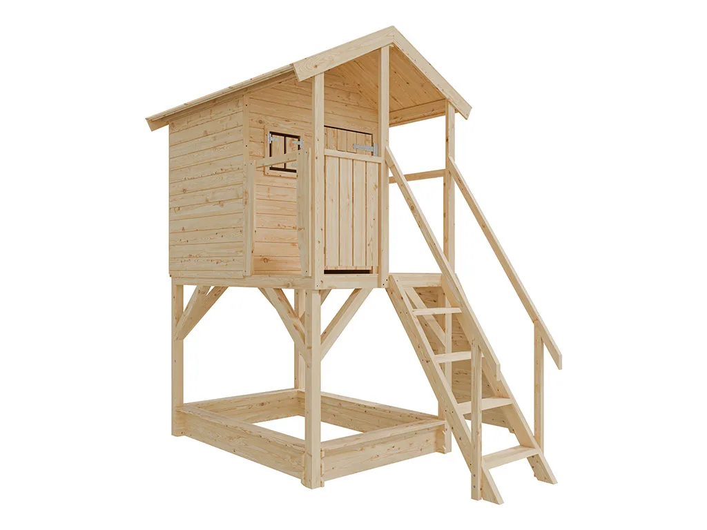 Stelzenhaus Nele naturbelassen Produktbild #4