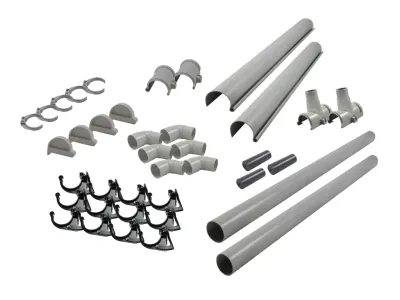 Dachrinne PVC "2375" für Gartenhaus Carlton 3 Produktbild #1