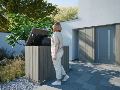 WPC Wandverkleidung Standard Silver Grey coextrudiert Produktbild #6