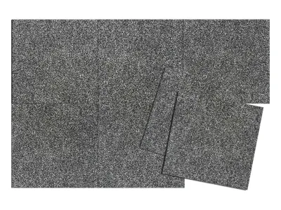 Teppichfliese Nadelfilz Jersey 50 x 50 6 mm stark Produktbild #8