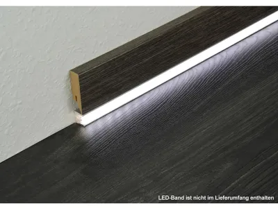 LED-Aluprofil für Sockelleisten Produktbild #2