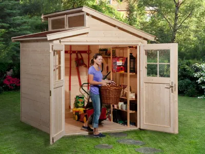 Gartenhaus 226 Gr. 1 21 mm naturbelassen Produktbild #1