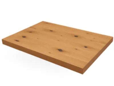 Tischplatte aus Eiche Rustikal Produktbild #1