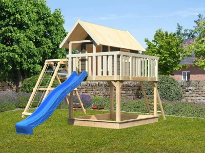 Stelzenhaus Fidel SET terragrau Produktbild #1