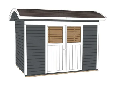 Gerätehaus 228 21 mm anthrazit Produktbild #3
