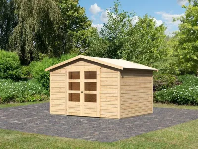 Gartenhaus Carlton 4 19 mm naturbelassen Produktbild #5