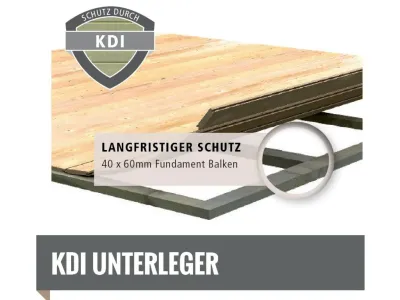 Gartensauna Nero 73 mm mit Glastür, Schwarz lasiert Produktbild #13