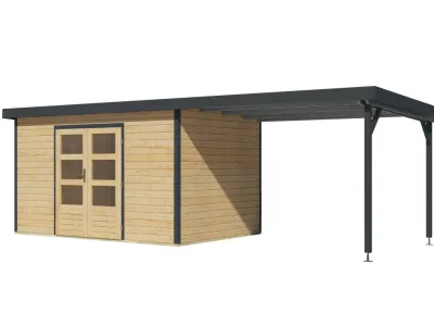 Gartenhaus Pluto 7 28 mm Produktbild #5