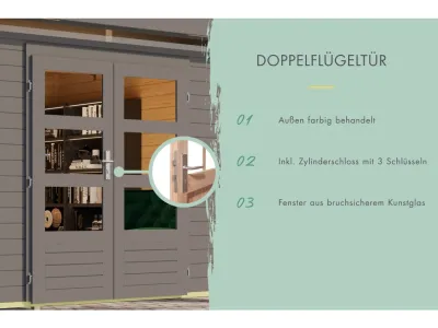 Gartenhaus Lahar 6 19 mm Produktbild #6