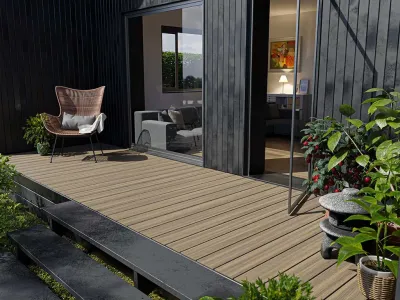 Terrassendiele WPC Holzoptik Antik Produktbild #7
