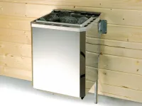 Sauna Systemsauna SPARSET 2 Varberg 3 mit graphit Glastür inkl. Bio-Ofen Produktbild #5