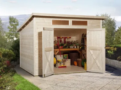 Gerätehaus 325 A Gr. 1 19 mm naturbelassen Produktbild #1