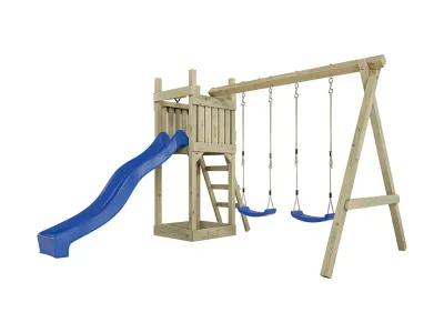 Abb. zeigt Spielturm inkl. Teleskop (nicht im Lieferumfang enthalten)
