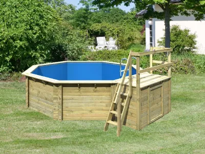 Holzpool 2 Set B naturbelassen Produktbild #9