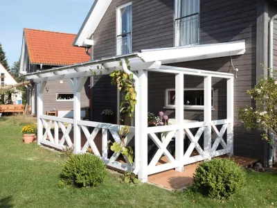 Terrassenüberdachung Andria weiß Produktbild #12