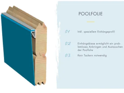 Holzpool Modell 4X 38mm Anthrazit Produktbild #8