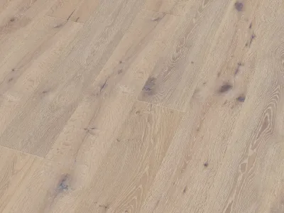 Parkett Eiche Boston Whitewash Landhausdiele Produktbild #1