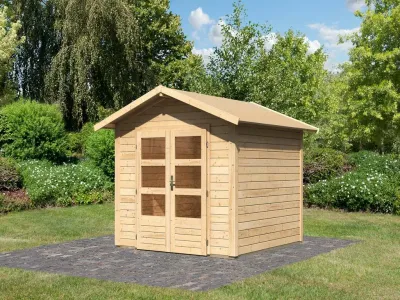 Gartenhaus Talkau 4 28 mm naturbelassen Produktbild #1