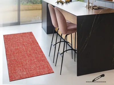 Outdoor-Teppich - Küchenläufer Grillmatte Bodenschutz Delux Flamingo Produktbild #6