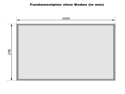 Gartenhaus Blockbohlenhaus Bastrup 8 28 mm naturbelassen Produktbild #9