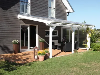 Terrassenüberdachung Andria weiß Produktbild #3