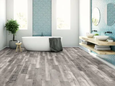Dureco Classic Eiche rustikgrau A08 Landhausdiele Produktbild #3