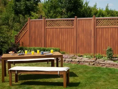 Pfostenkappe LONGLIFE Braun 8 cm Produktbild #3