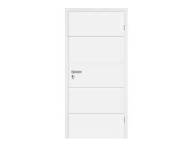 Wohnungseingangstür Mala 10 Weiß RAL 9003 Produktbild #1