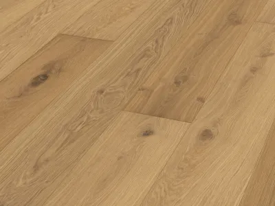 Parkett PD 450 Eiche authentic pure 9004 Landhausdiele Gebürstet Produktbild #1
