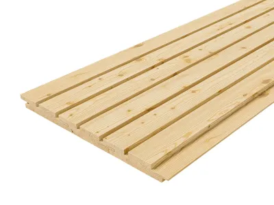 Fassade Doppelrhombusprofil Europäische Lärche Produktbild #1