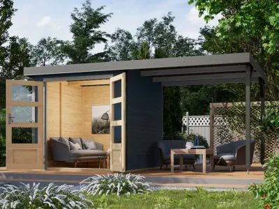 Gartenhaus Jupiter 2 19 mm Produktbild #1