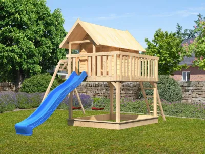 Stelzenhaus Fidel SET naturbelassen Produktbild #1
