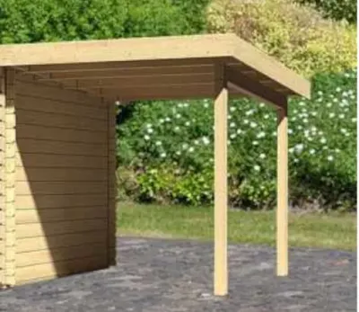Anbaudach für Gartenhaus Bastern 2+3 Produktbild #1