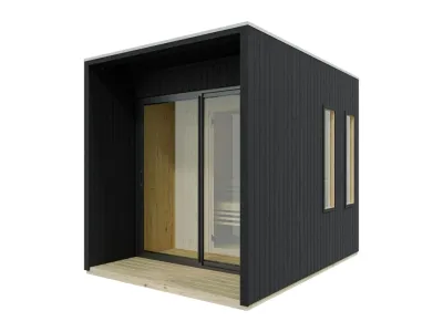 Saunahaus Eudora 1 73 mm schwarz Produktbild #7