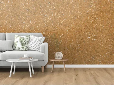 Kork Wandfliese DECODALLE Country white mit PARAWAX-Oberfläche Produktbild #1