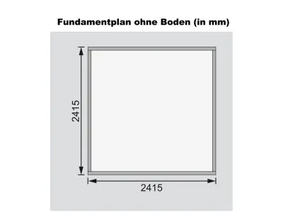 Gartenhaus Stockach 4 19 mm naturbelassen Produktbild #12