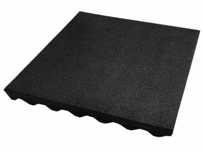 Fallschutzmatte 50x50 cm 43 mm stark Produktbild #1