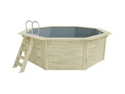 Holzpool Modell X1, inkl. Terrasse & Filteranlage  Produktbild #3