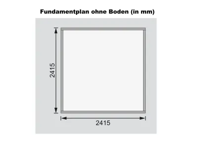 Gartenhaus Carlton 4 19 mm naturbelassen Produktbild #2