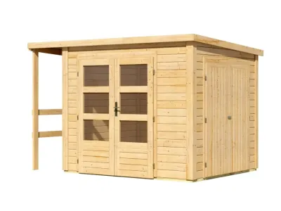 Gartenhaus Multifunktionshaus Pultdach 28 mm Produktbild #5