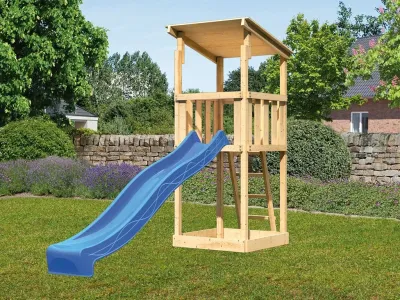 Spielturm Anna naturbelassen mit Varianten Produktbild #1