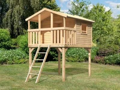Stelzenhaus Benjamin naturbelassen Produktbild #1