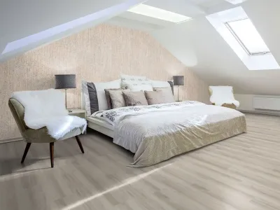 Kork Wandfliese DECODALLE Parallel white mit PARAWAX-Oberfläche Produktbild #4