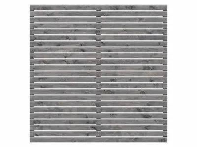 Rhombuszaun DIY-Bausatz Kiefer KDI grau Produktbild #1