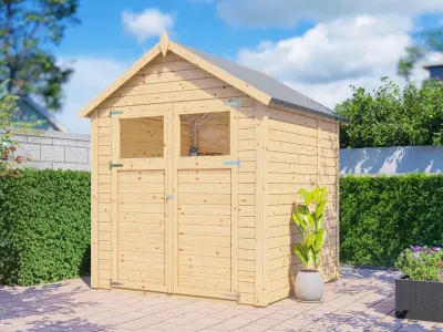 Gartenhaus Sylta 2 14 mm natur Produktbild #1